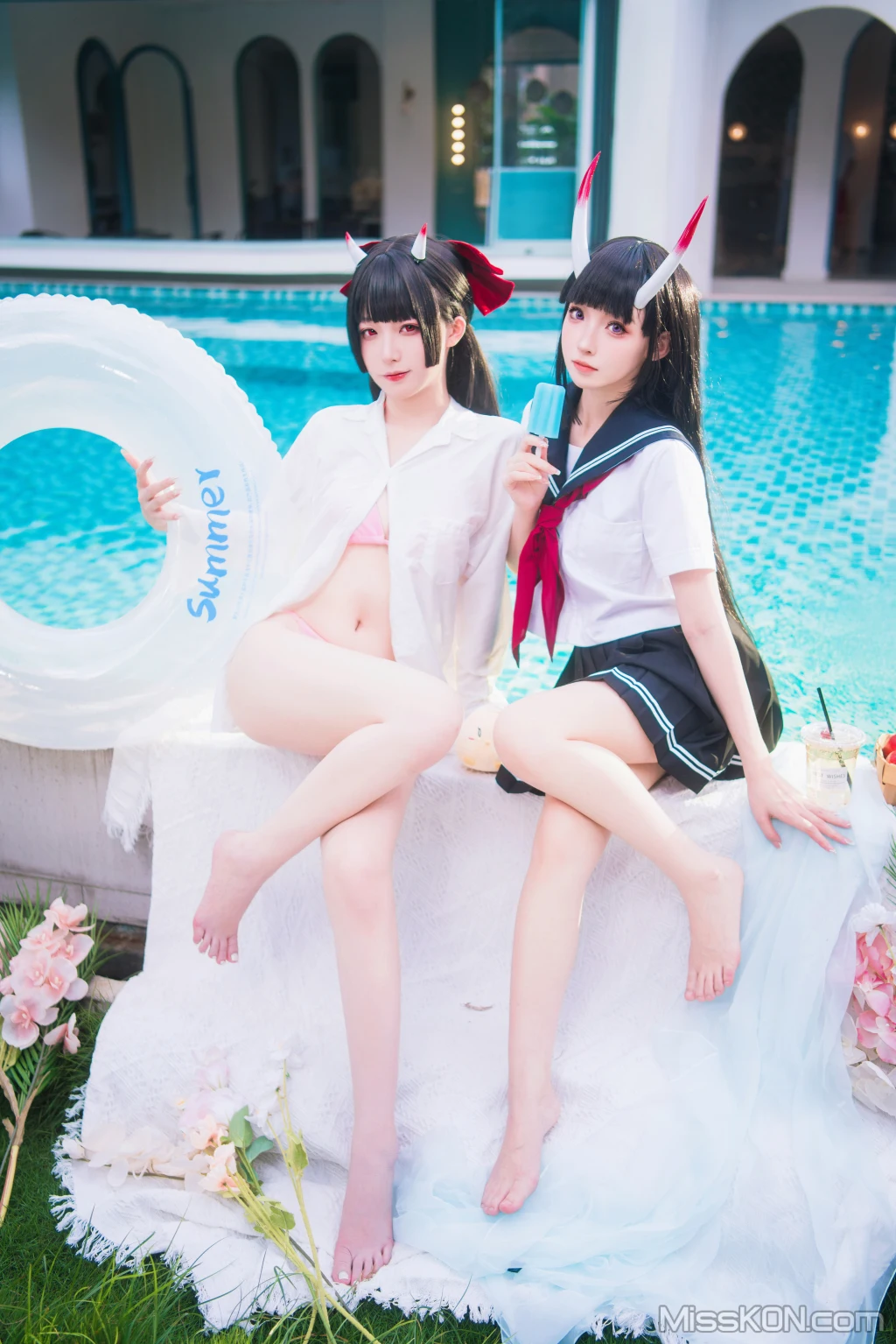 Coser@封疆疆v & 祖木子_ 能代x酒匂泳装