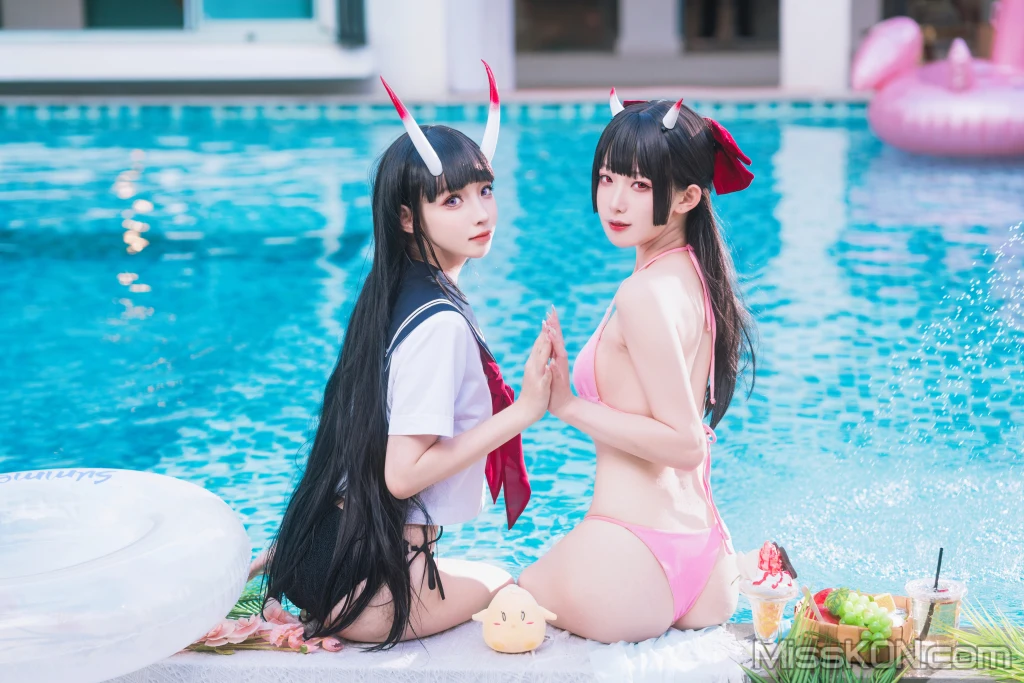 Coser@封疆疆v & 祖木子_ 能代x酒匂泳装