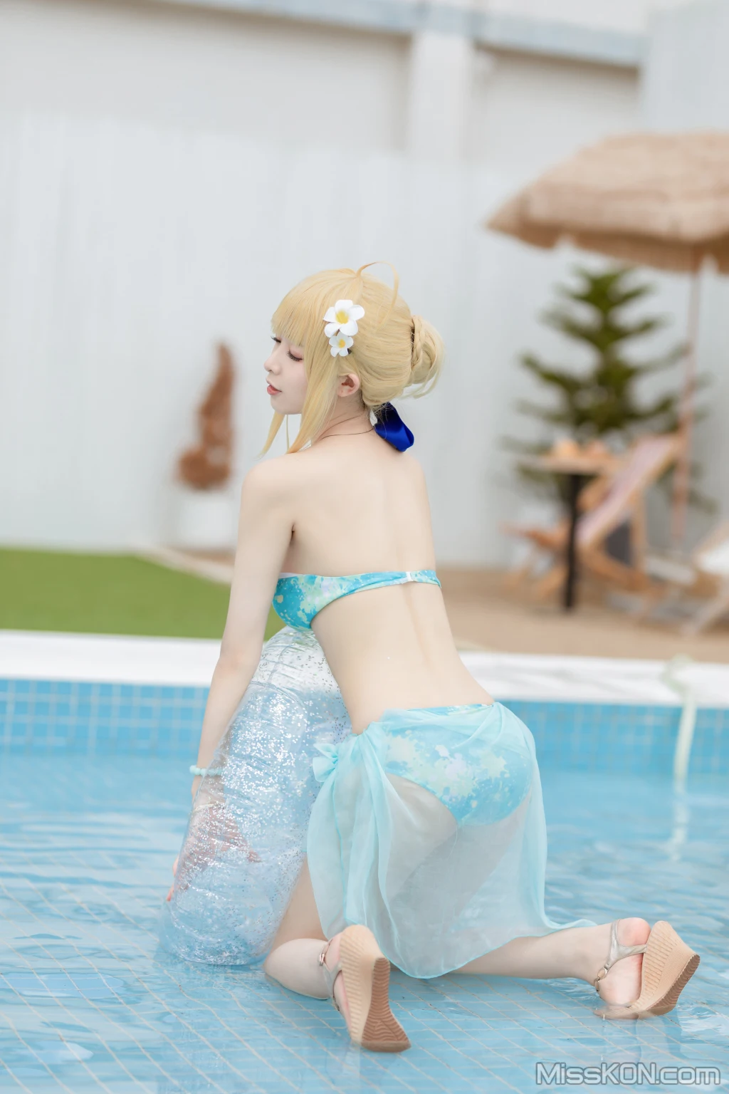 Coser@封疆疆v_ saber水着