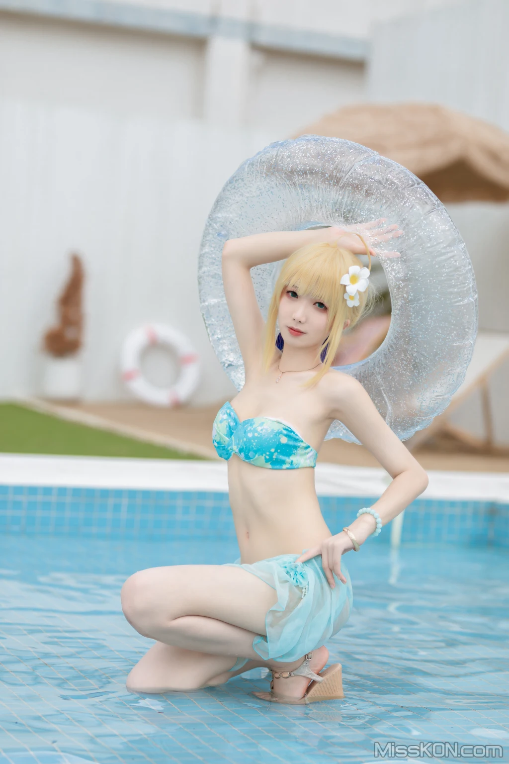 Coser@封疆疆v_ saber水着