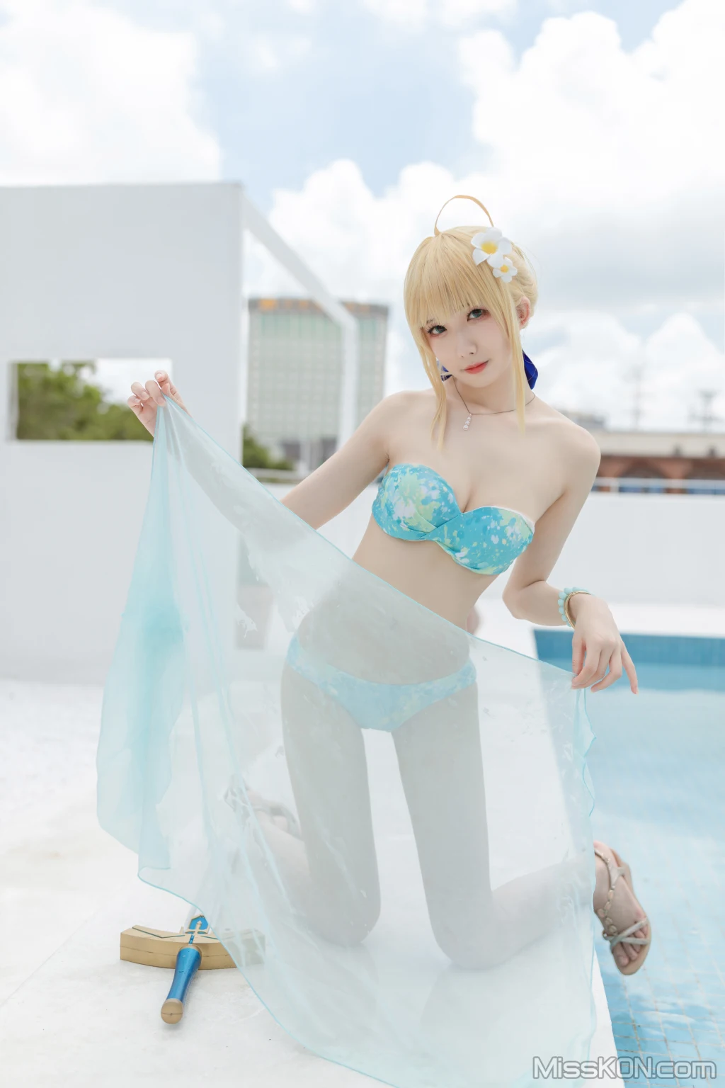 Coser@封疆疆v_ saber水着