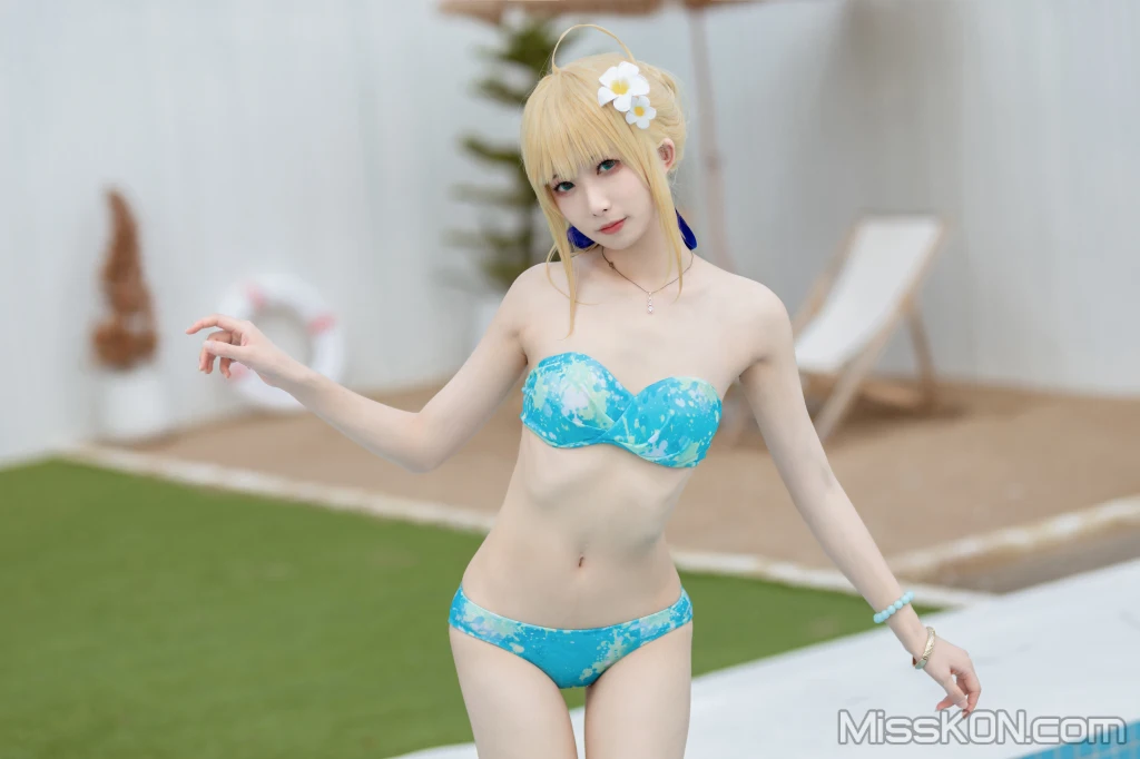 Coser@封疆疆v_ saber水着