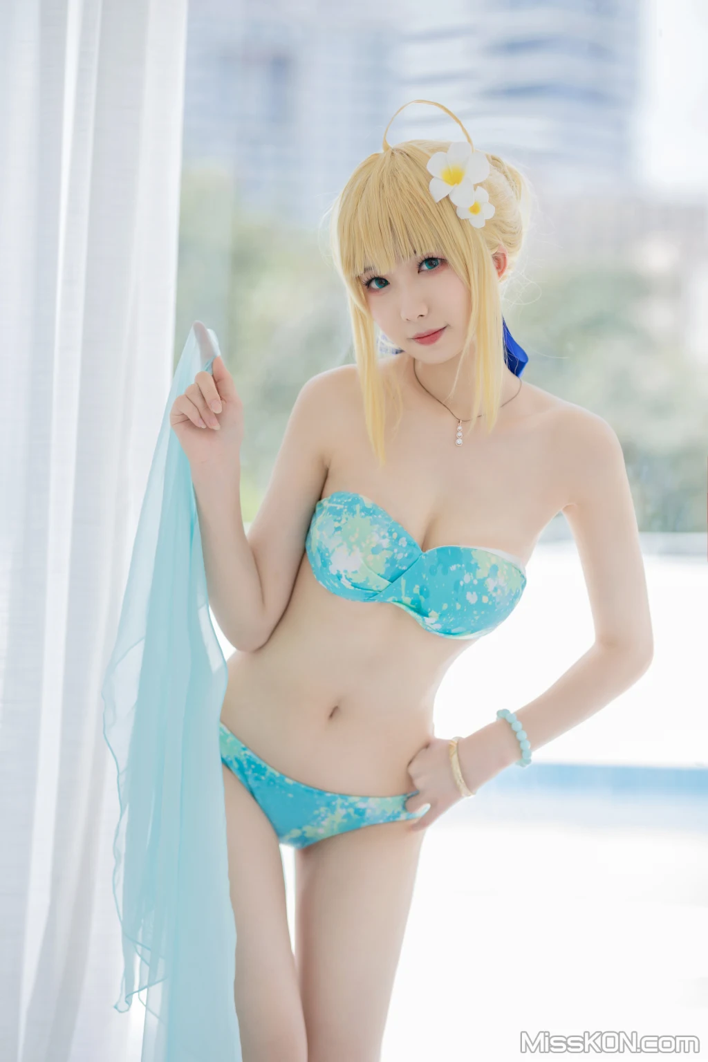 Coser@封疆疆v_ saber水着