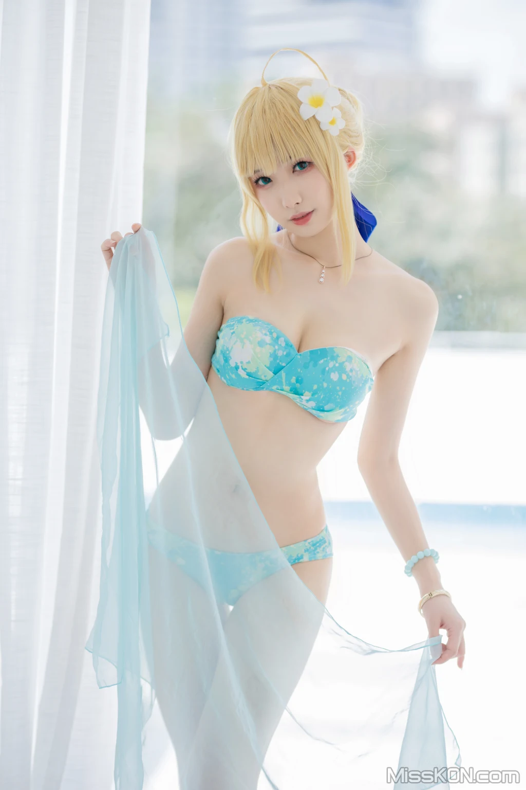 Coser@封疆疆v_ saber水着