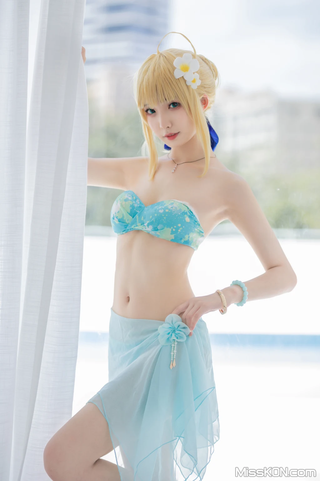 Coser@封疆疆v_ saber水着