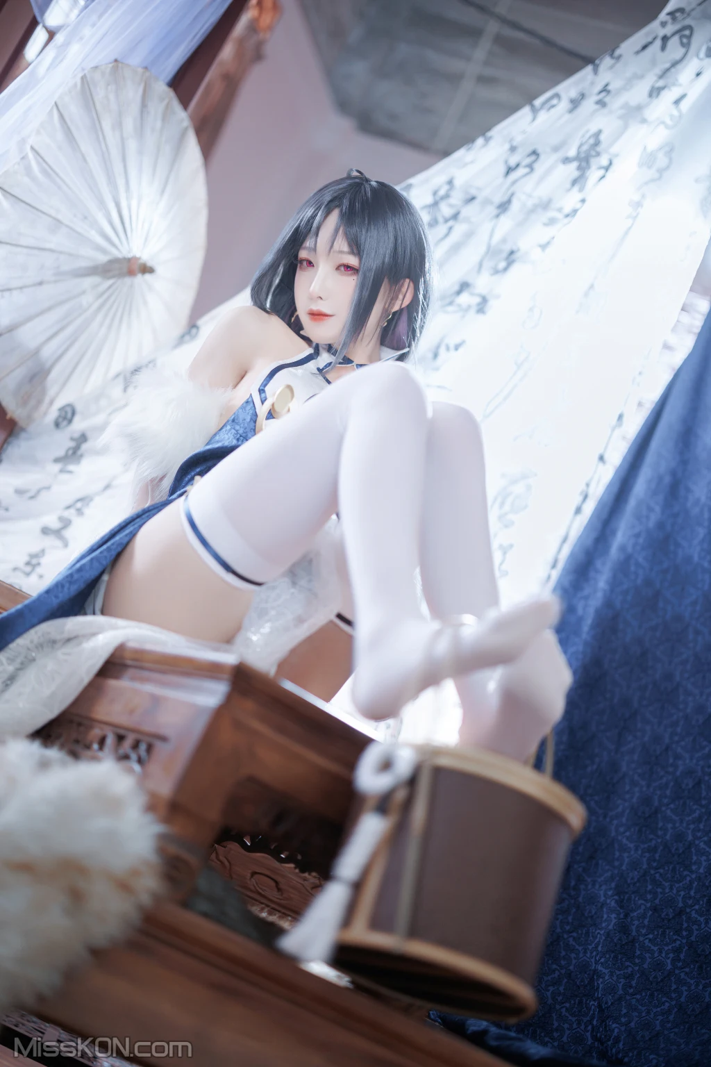 Coser@封疆疆v_ 定安旗袍