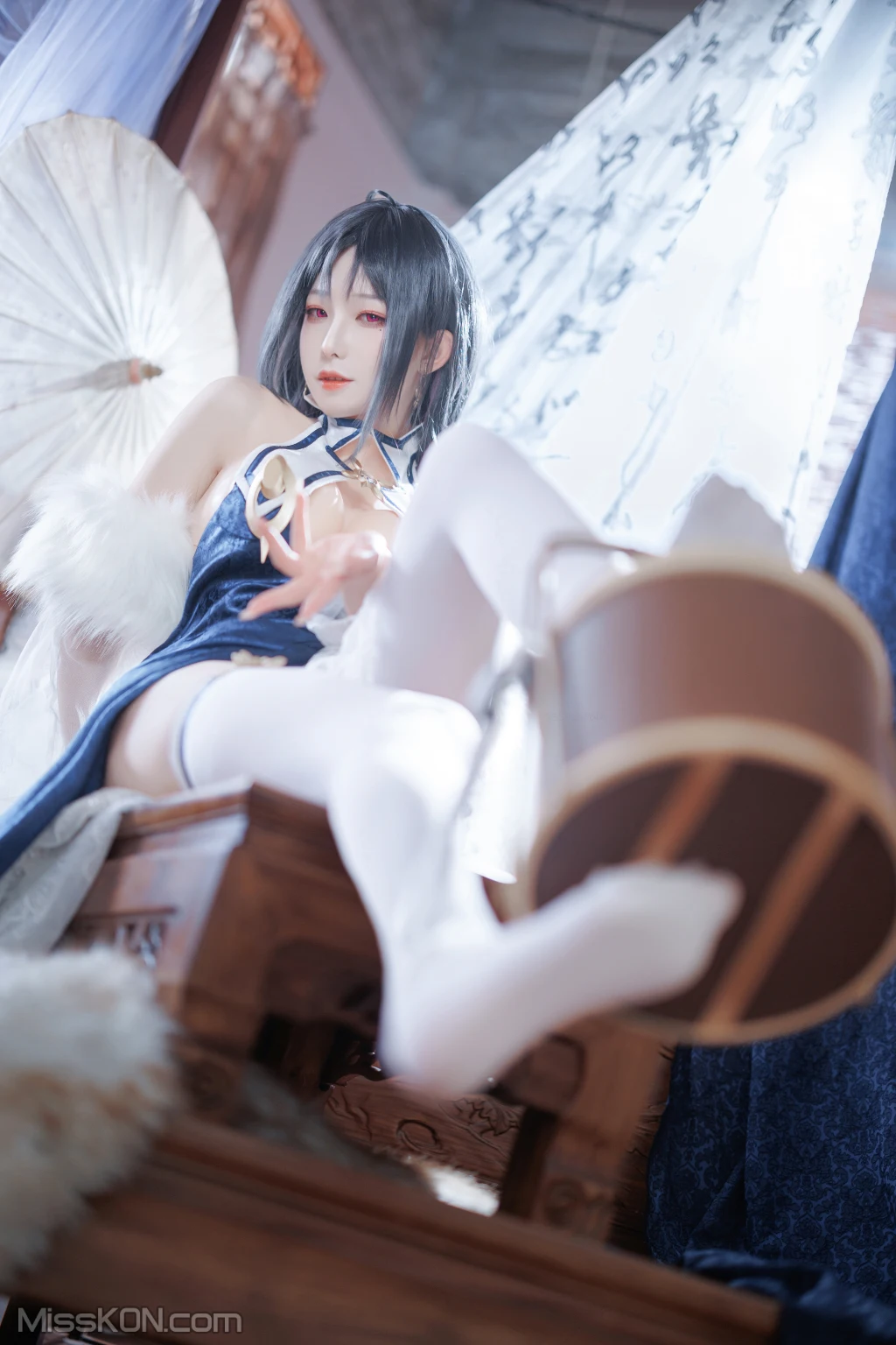 Coser@封疆疆v_ 定安旗袍