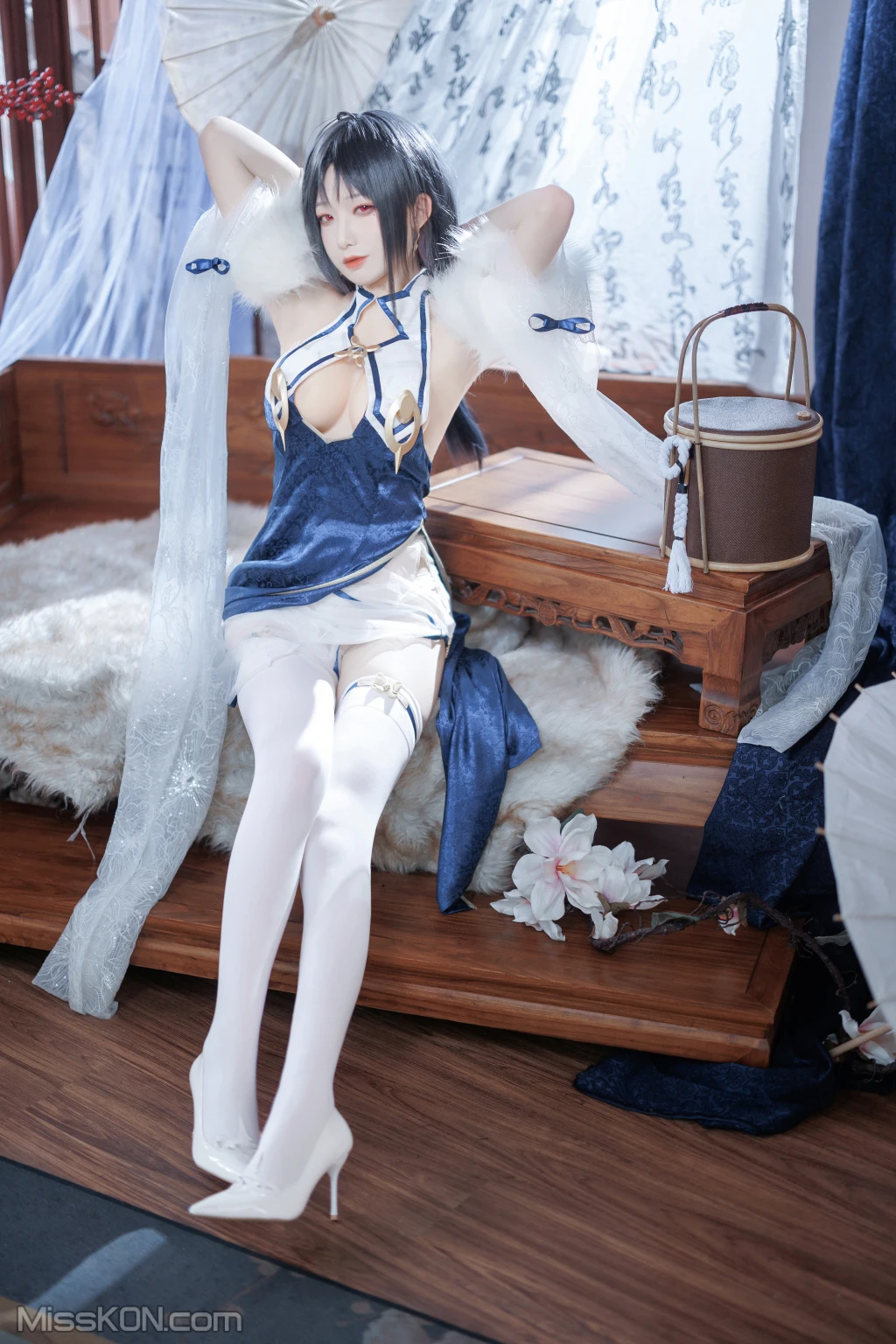 Coser@封疆疆v_ 定安旗袍