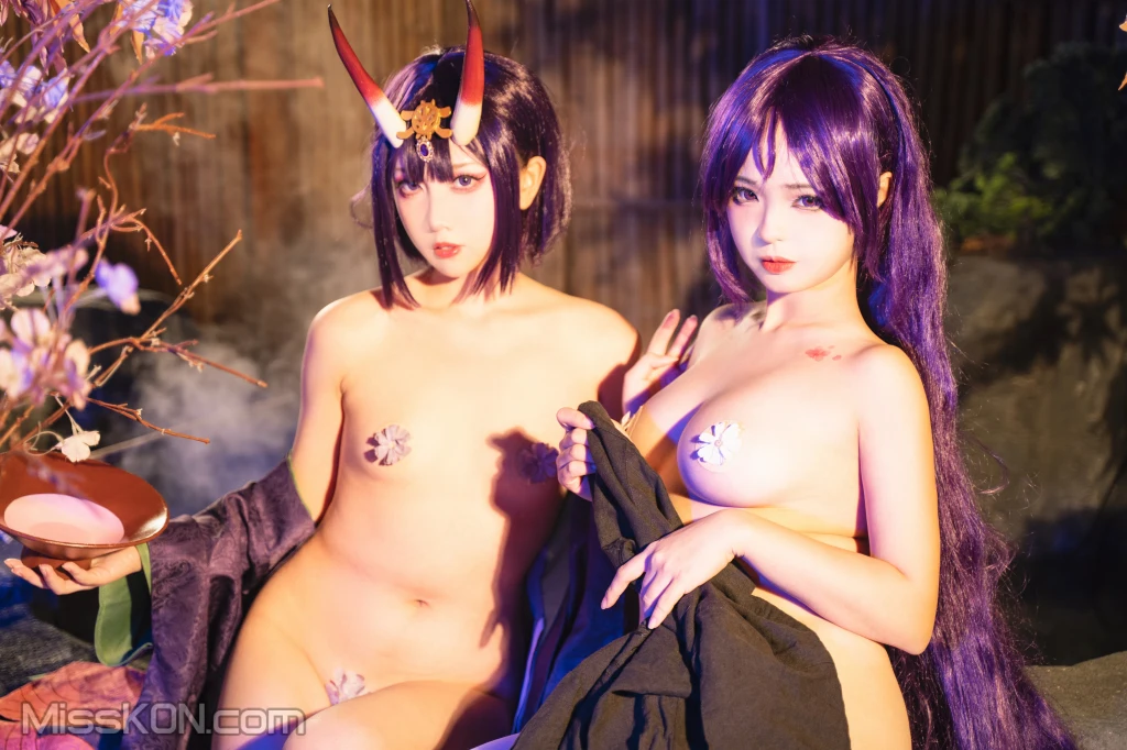 Coser@小和甜酒 & 阿呀_ 温泉酒吞奶光双人