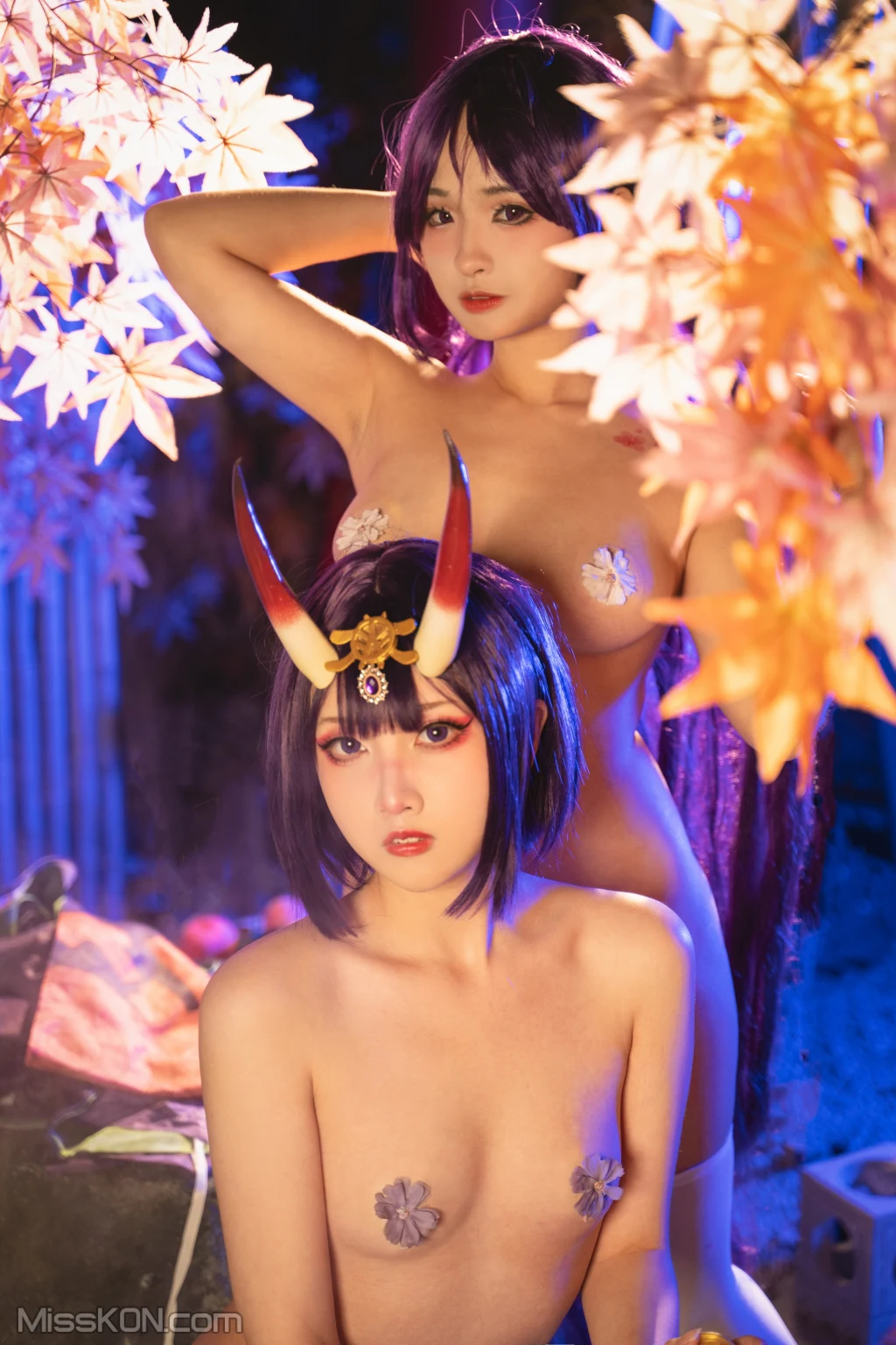 Coser@小和甜酒 & 阿呀_ 温泉酒吞奶光双人