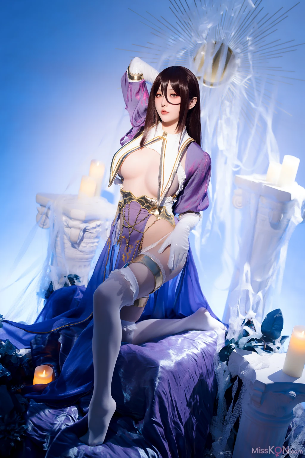 Coser@星之迟迟Hoshilily_ 2024年07月计划C 圣处理修女 彼得罗涅手办同人