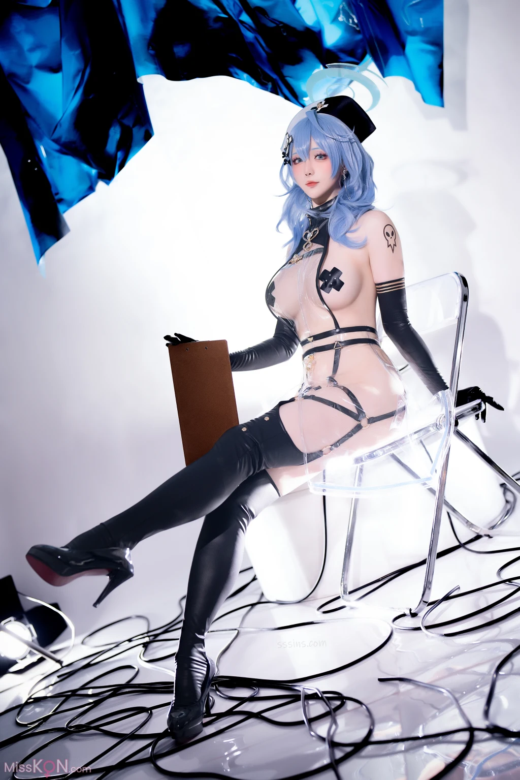 Coser@星之迟迟Hoshilily_ 2024年08月计划BA写真本 Erotopia