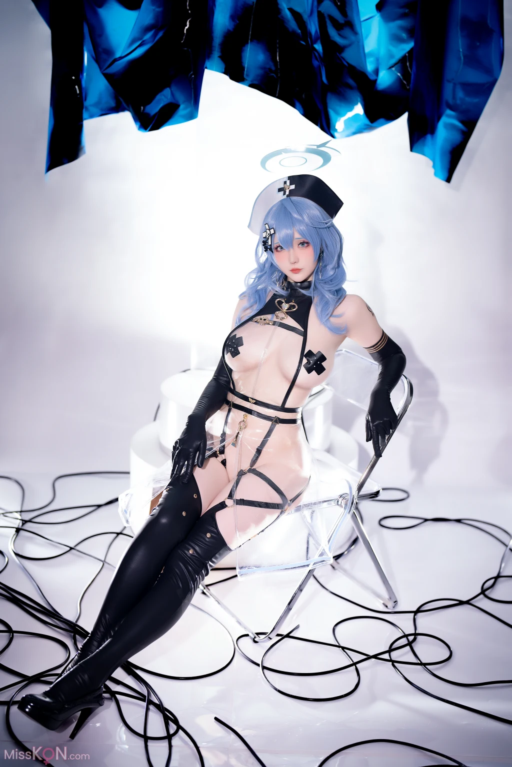 Coser@星之迟迟Hoshilily_ 2024年08月计划BA写真本 Erotopia