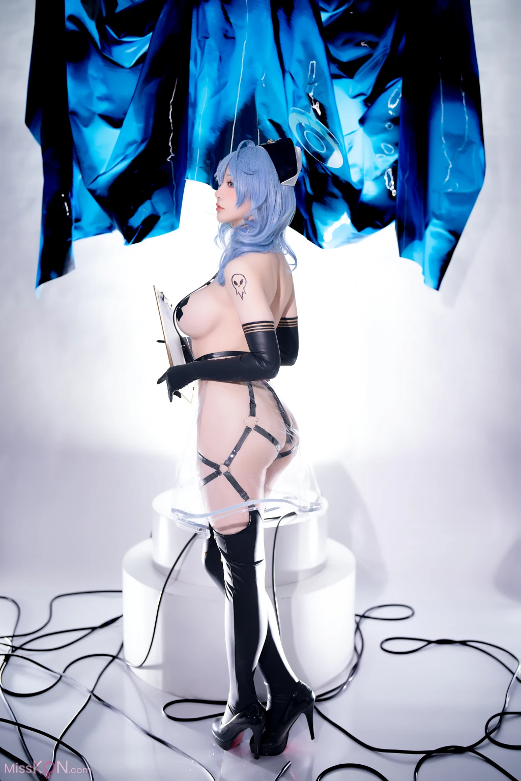 Coser@星之迟迟Hoshilily_ 2024年08月计划BA写真本 Erotopia