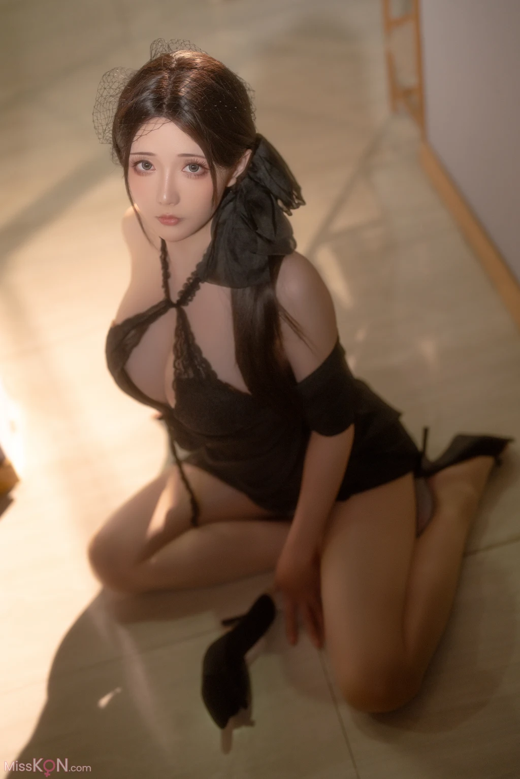 Coser@星之迟迟Hoshilily_ 2024年08月计划G 同事的未亡人太太