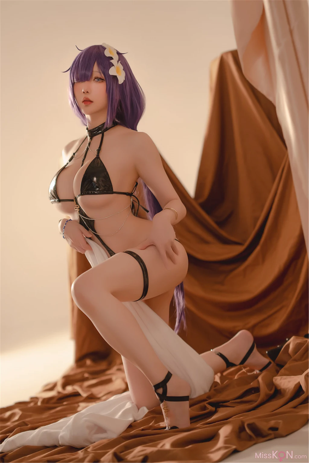 Coser@星之迟迟Hoshilily_ 2024年8月计划F 莫加多尔泳装