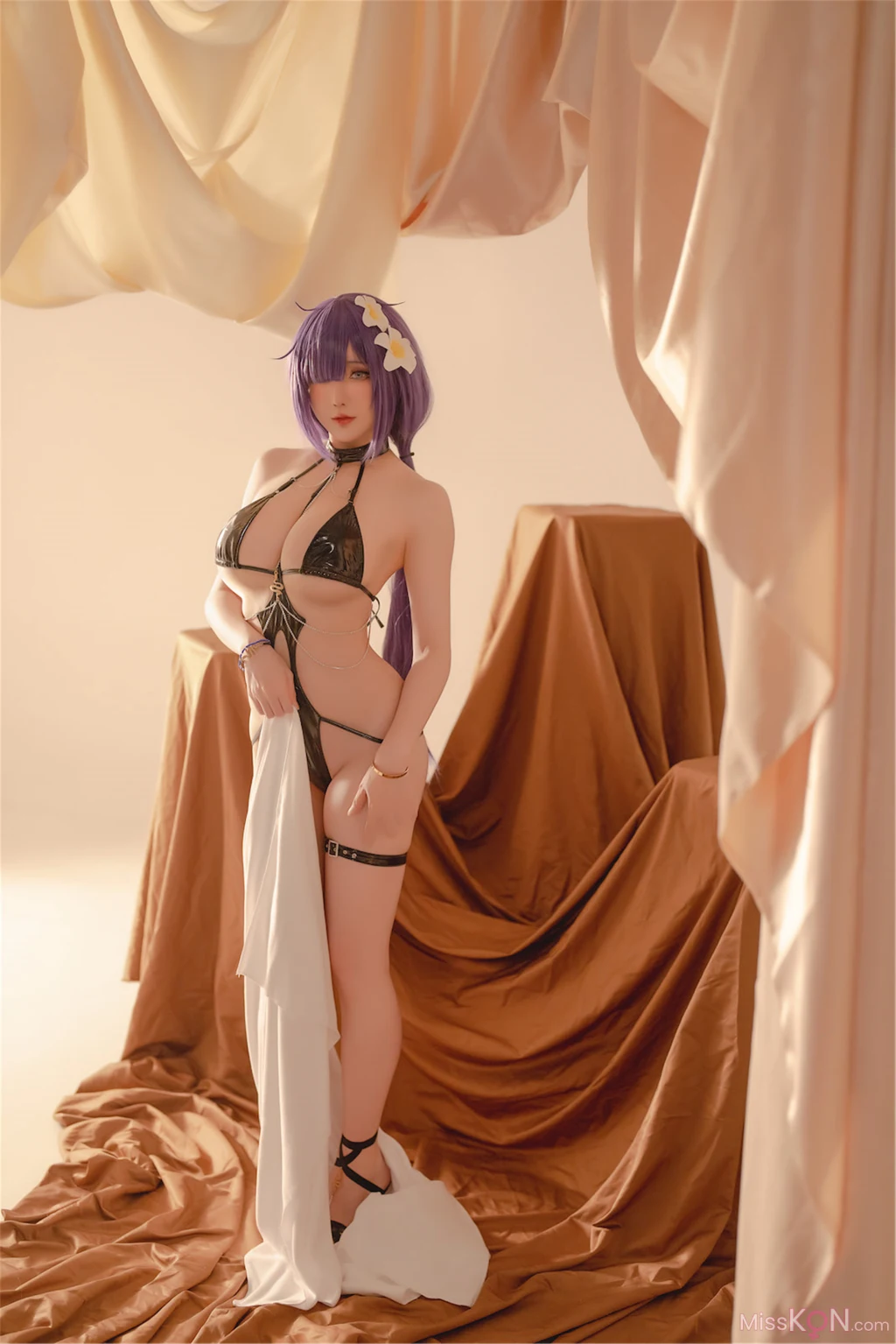 Coser@星之迟迟Hoshilily_ 2024年8月计划F 莫加多尔泳装