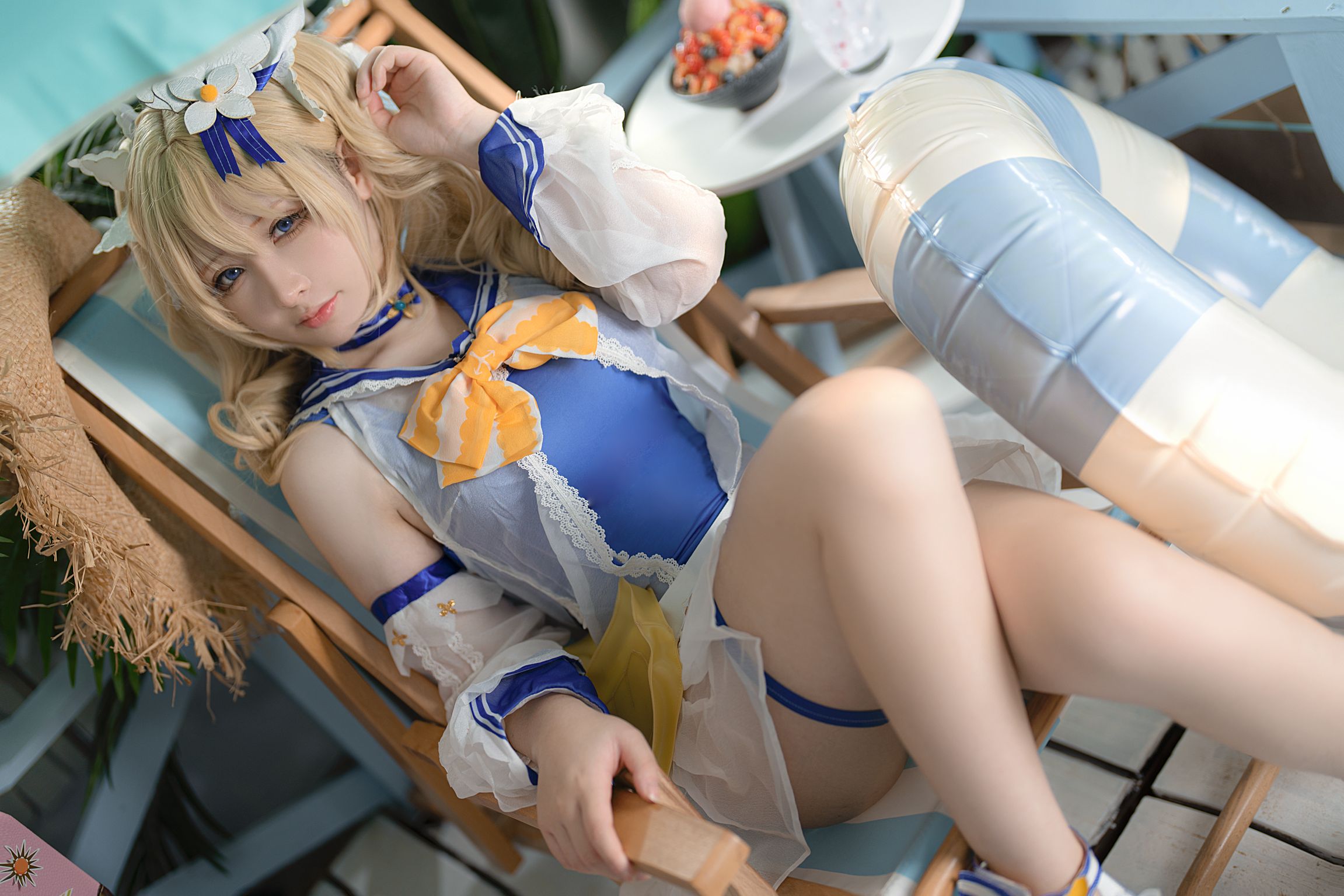 Coser@樱梨梨_ 芭芭拉泳装