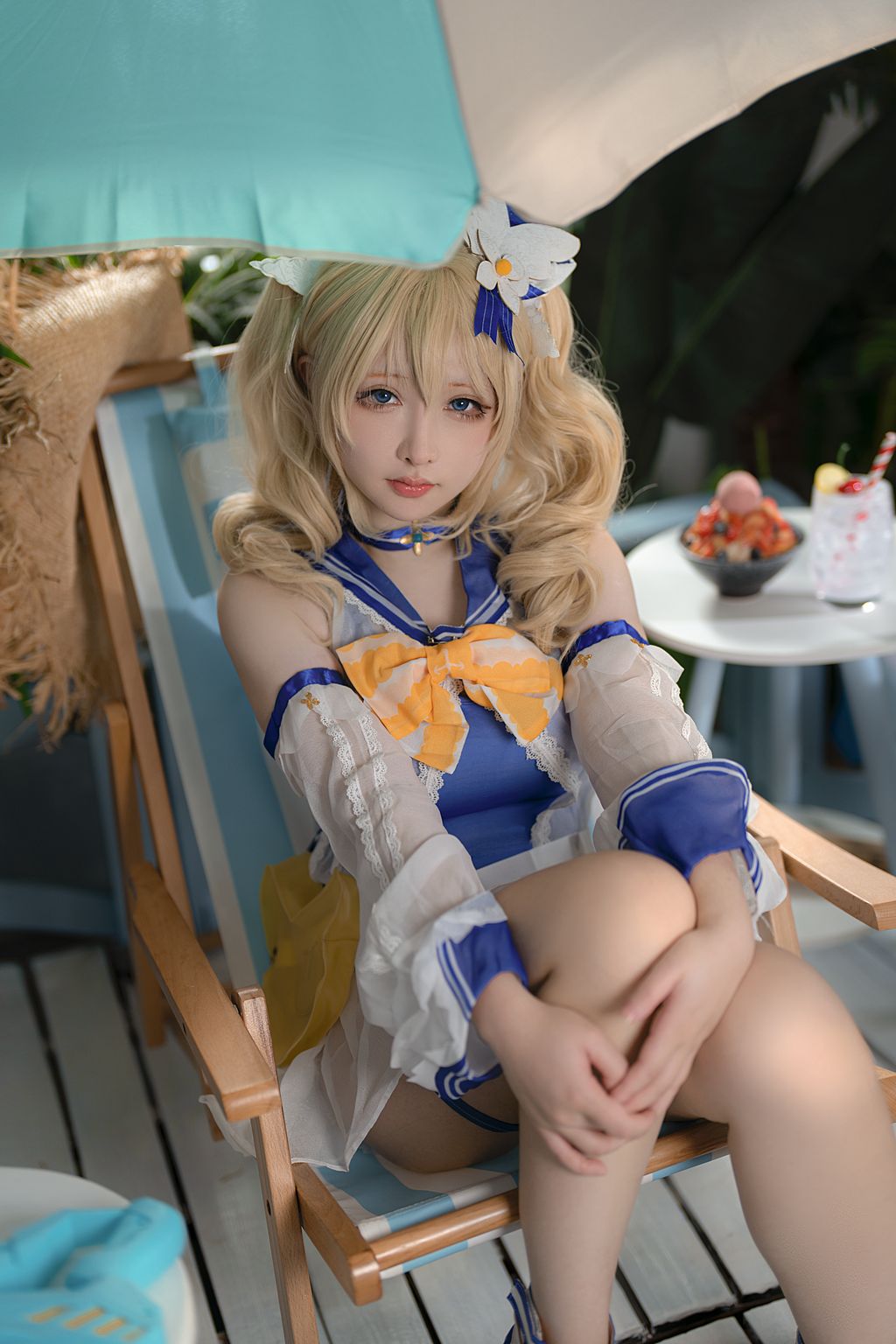 Coser@樱梨梨_ 芭芭拉泳装