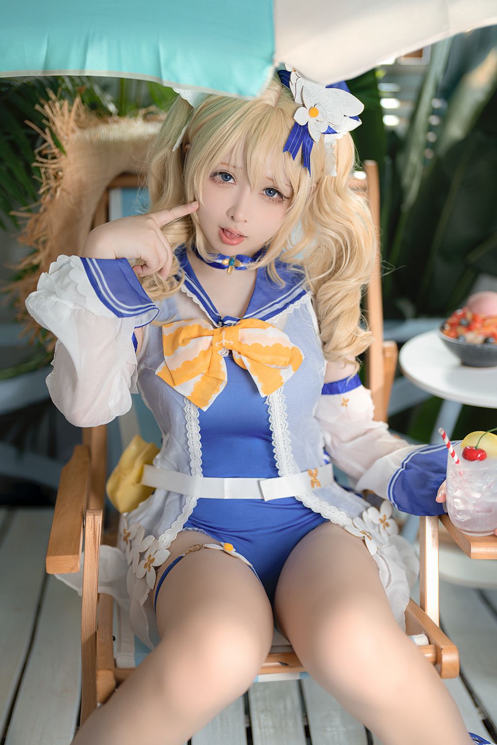 Coser@樱梨梨_ 芭芭拉泳装