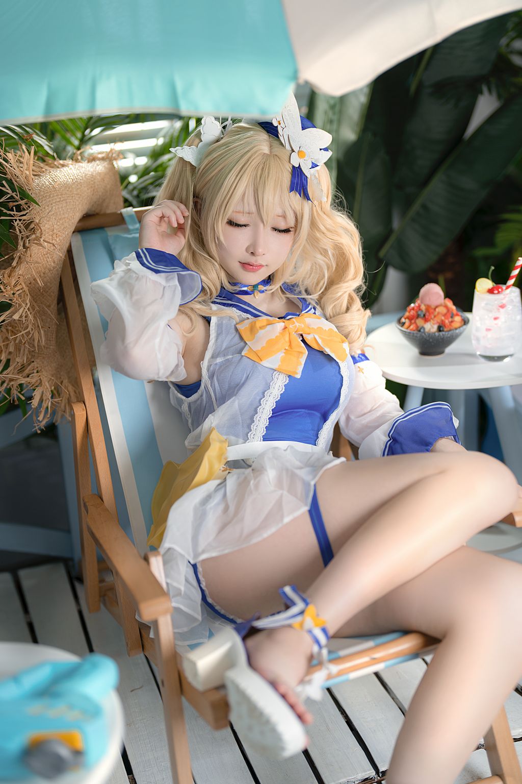 Coser@樱梨梨_ 芭芭拉泳装