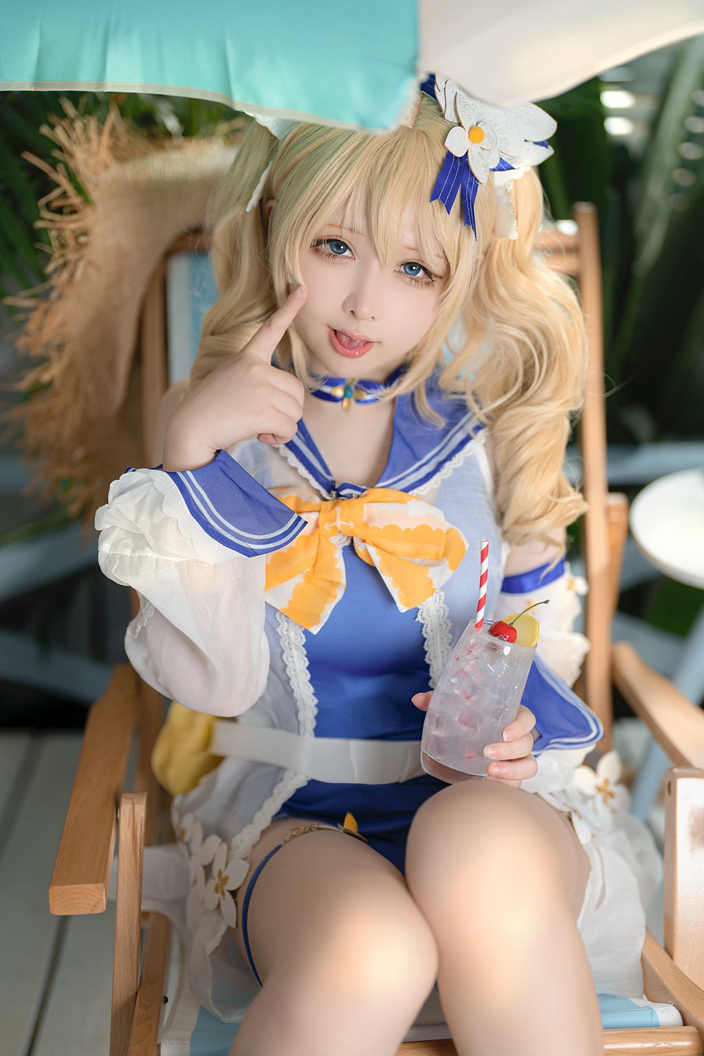 Coser@樱梨梨_ 芭芭拉泳装