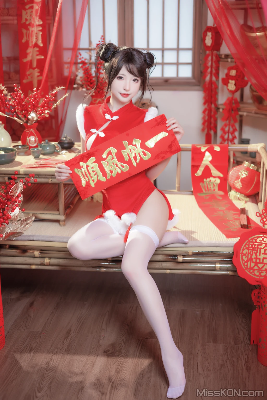 Coser@清水由乃_ 新年旗袍