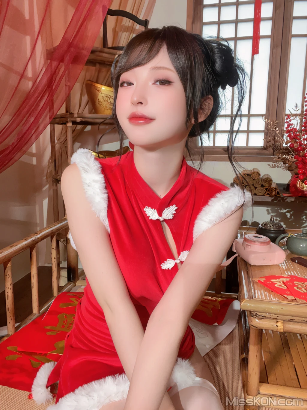 Coser@清水由乃_ 新年旗袍