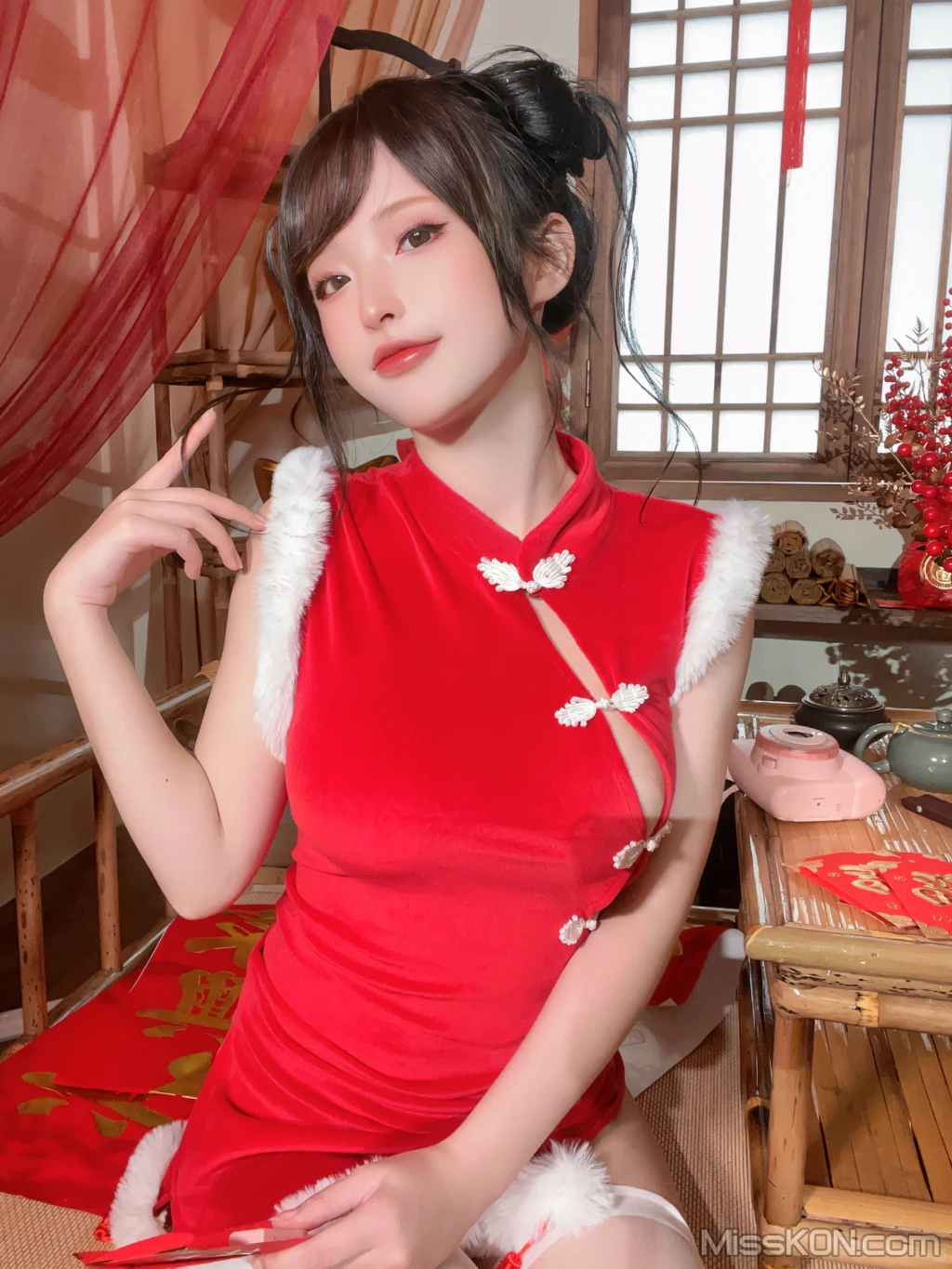 Coser@清水由乃_ 新年旗袍