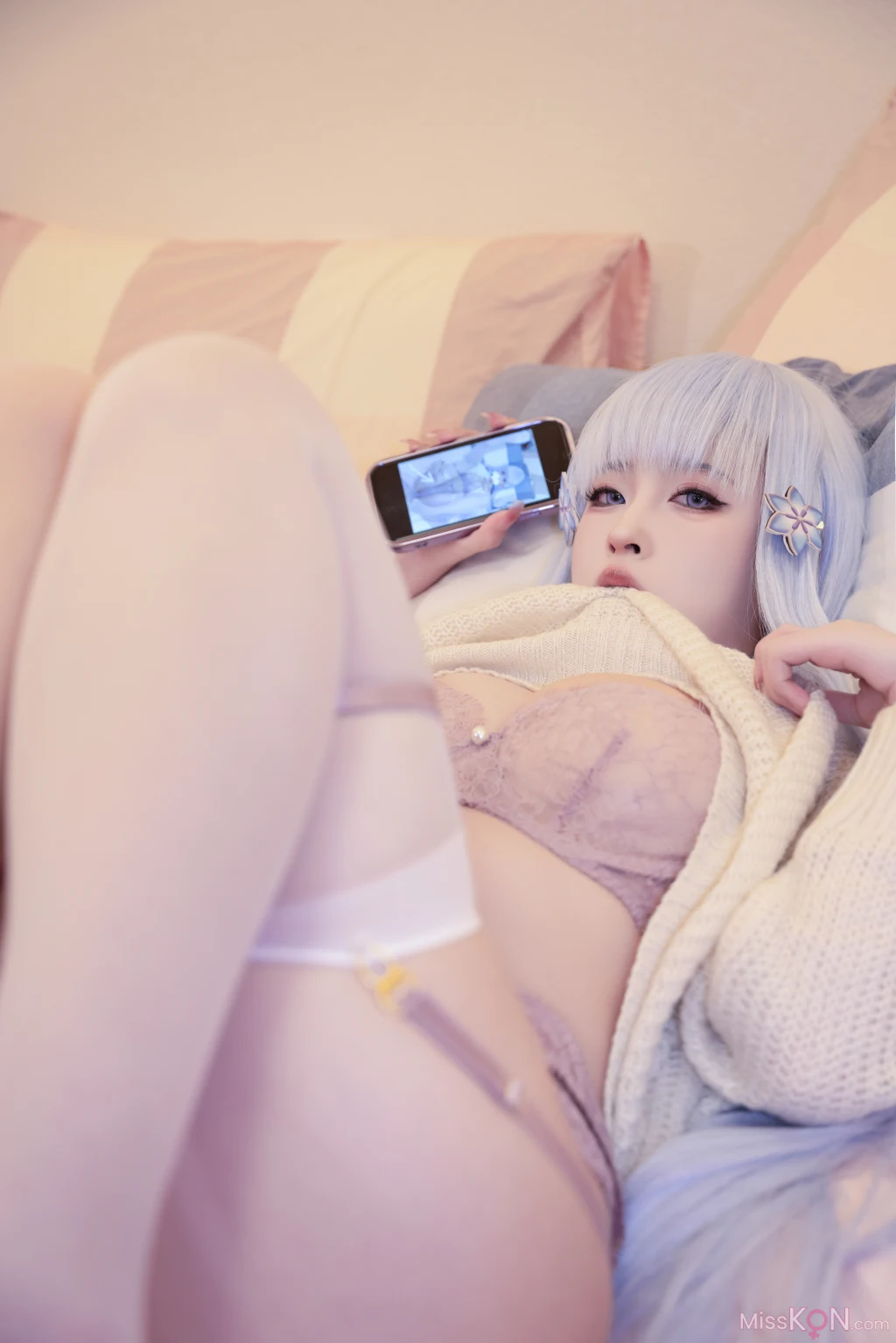 Coser@清水由乃_ 美少女万华镜 雪女暖冬