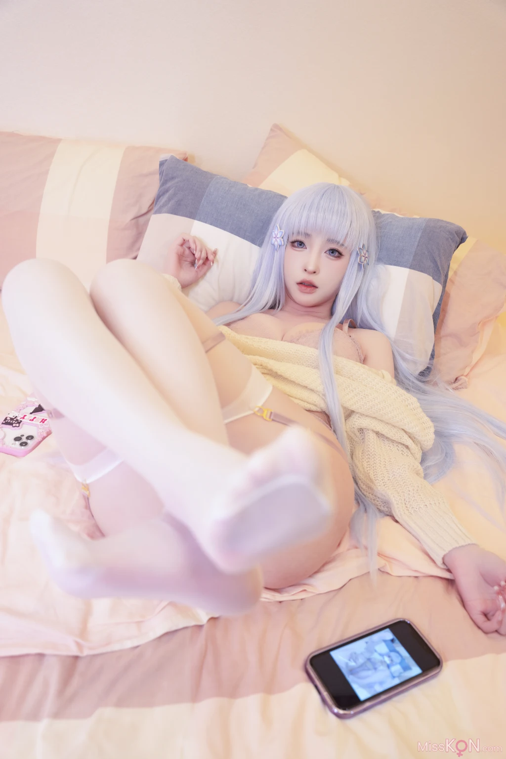 Coser@清水由乃_ 美少女万华镜 雪女暖冬