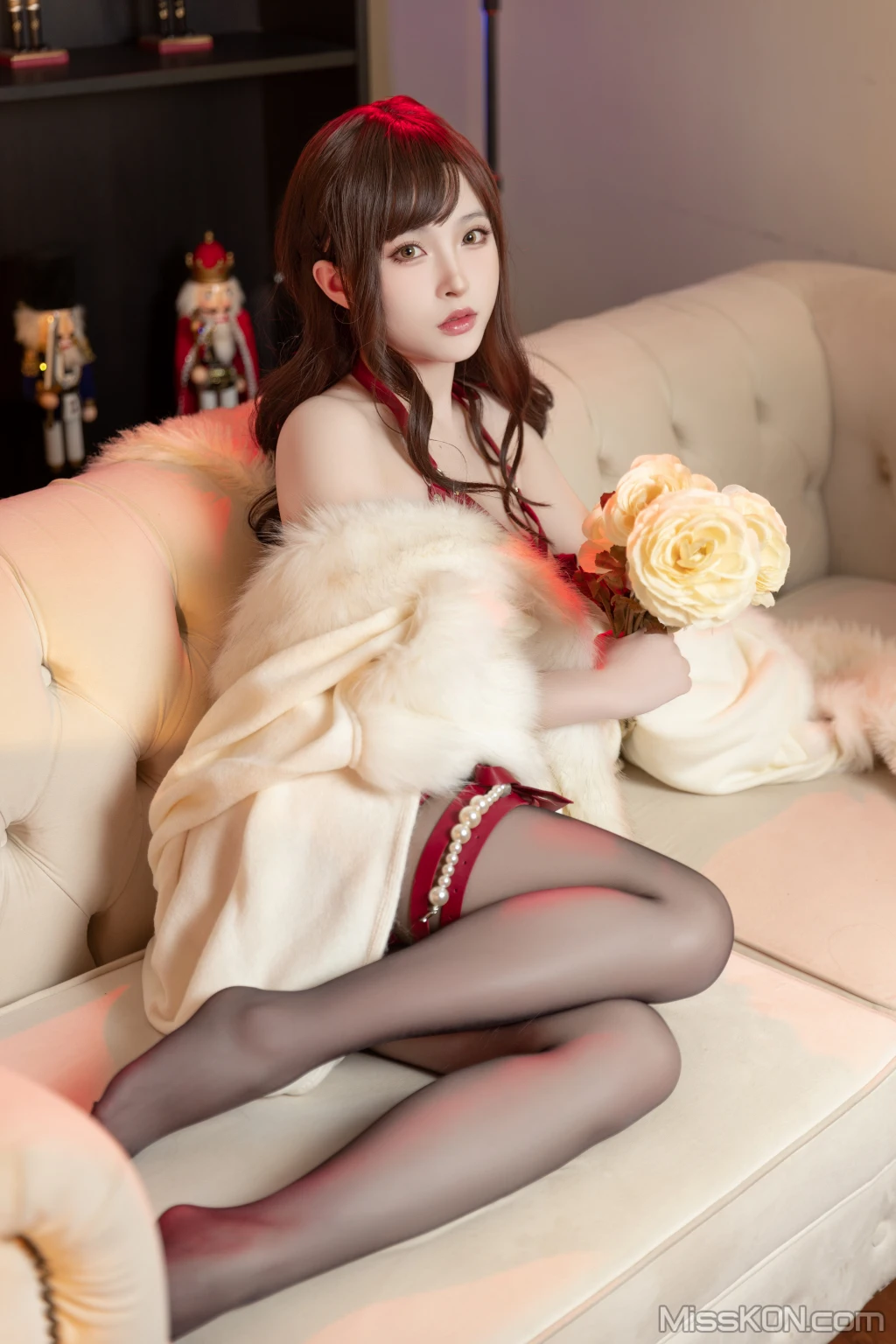 Coser@清水由乃_ 蝴蝶结礼物