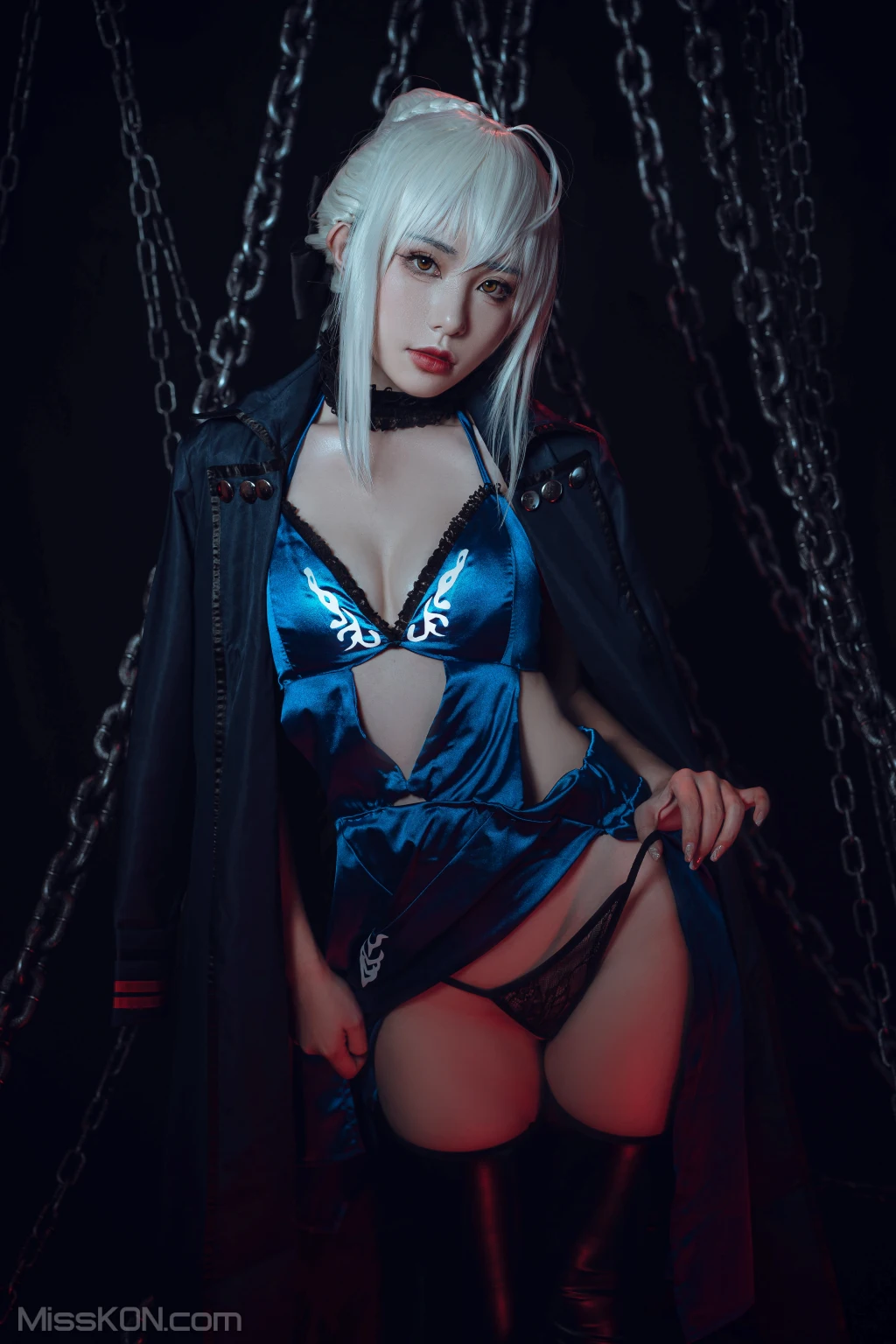 Coser@爆机少女喵小吉 (Nekokoyoshi)_ Fate Stay Night 黑呆