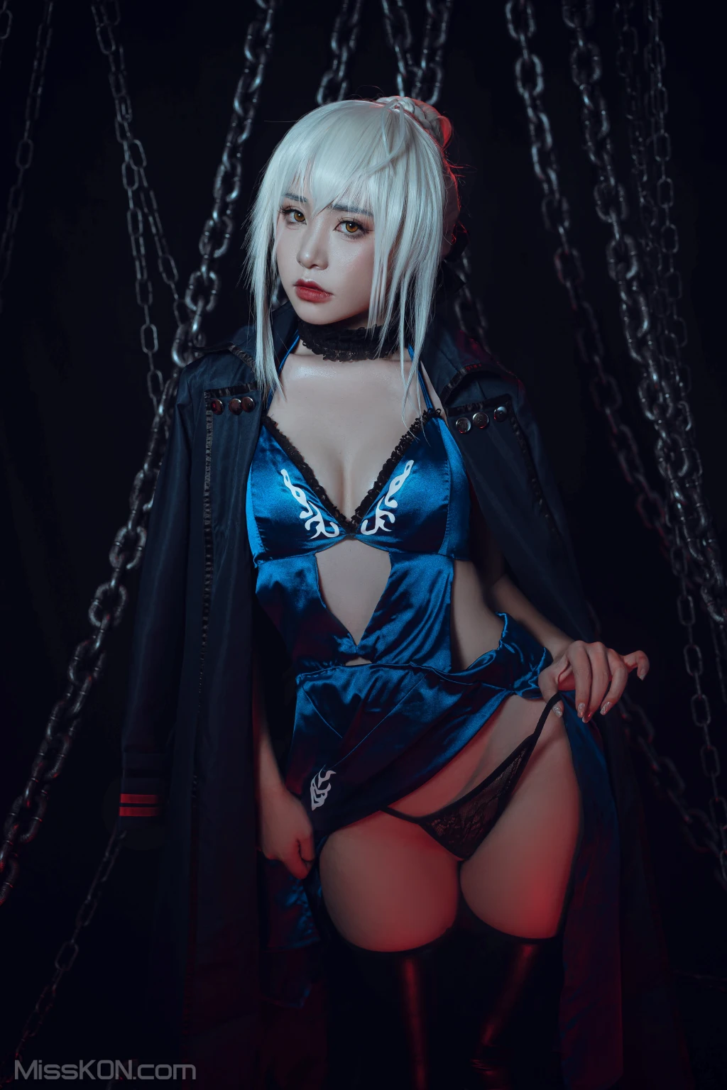 Coser@爆机少女喵小吉 (Nekokoyoshi)_ Fate Stay Night 黑呆