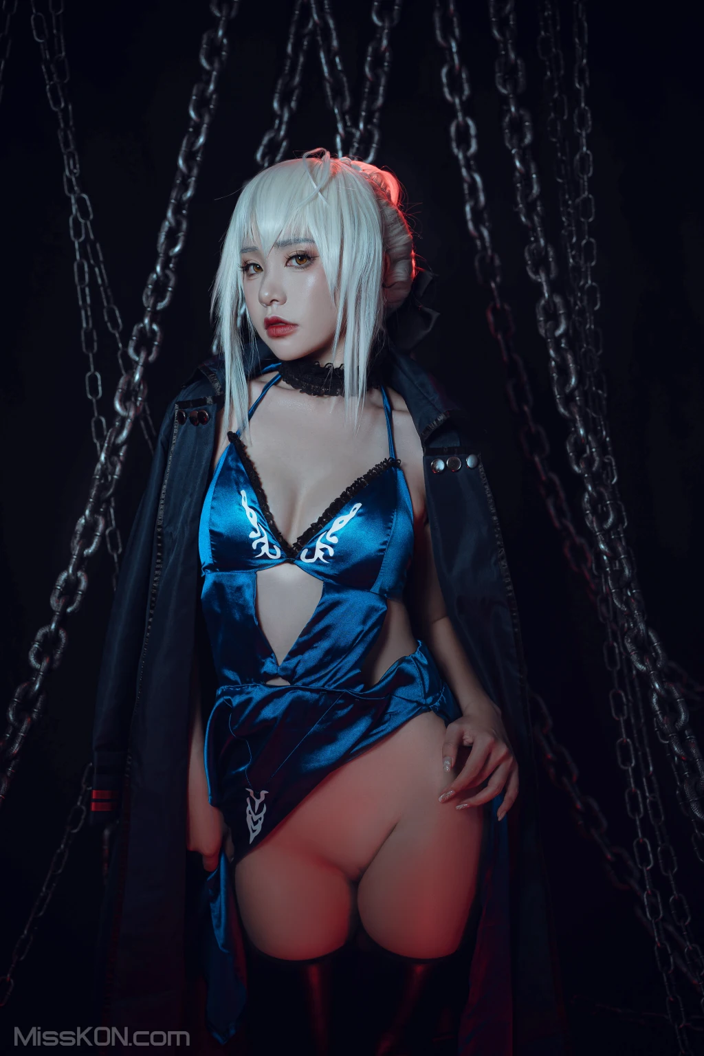 Coser@爆机少女喵小吉 (Nekokoyoshi)_ Fate Stay Night 黑呆