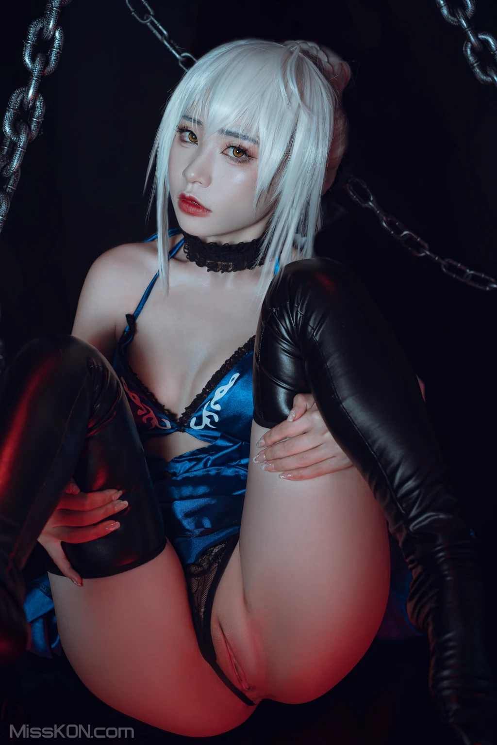 Coser@爆机少女喵小吉 (Nekokoyoshi)_ Fate Stay Night 黑呆