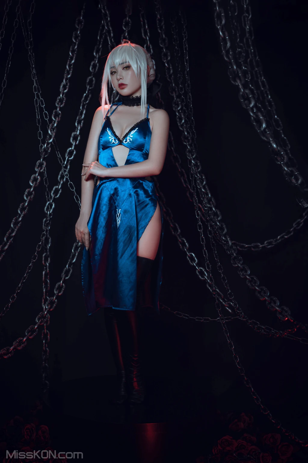 Coser@爆机少女喵小吉 (Nekokoyoshi)_ Fate Stay Night 黑呆