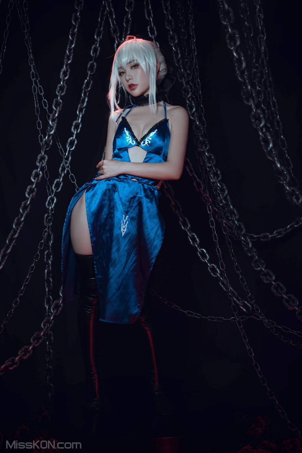 Coser@爆机少女喵小吉 (Nekokoyoshi)_ Fate Stay Night 黑呆