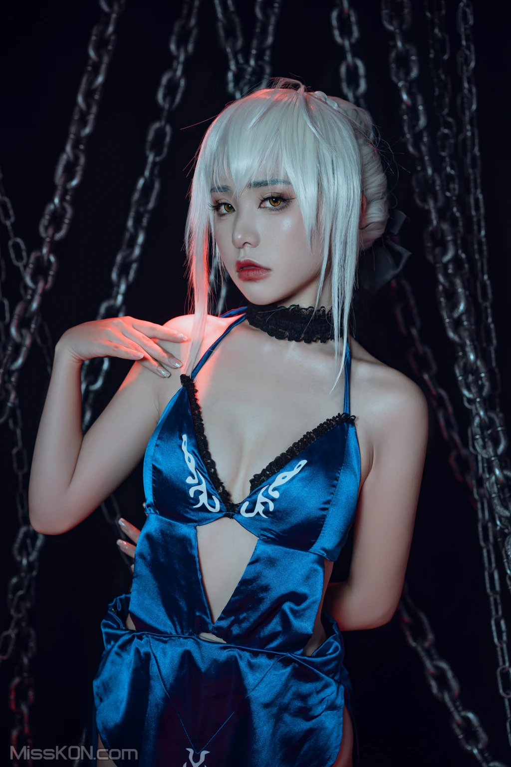 Coser@爆机少女喵小吉 (Nekokoyoshi)_ Fate Stay Night 黑呆