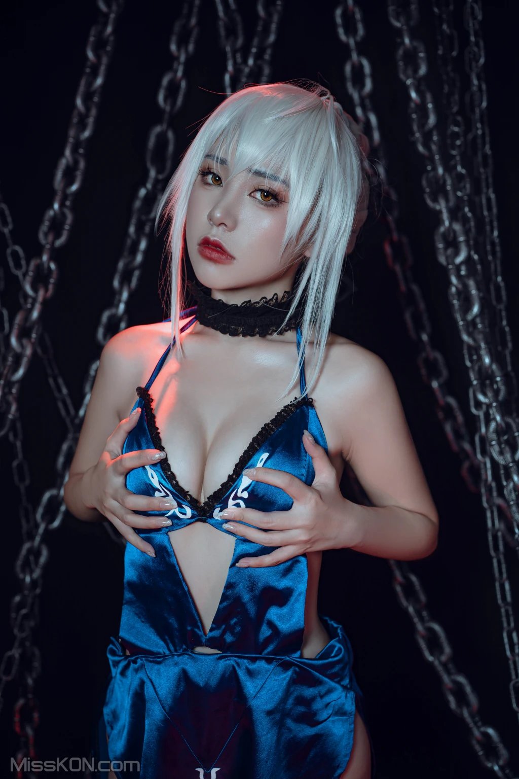 Coser@爆机少女喵小吉 (Nekokoyoshi)_ Fate Stay Night 黑呆