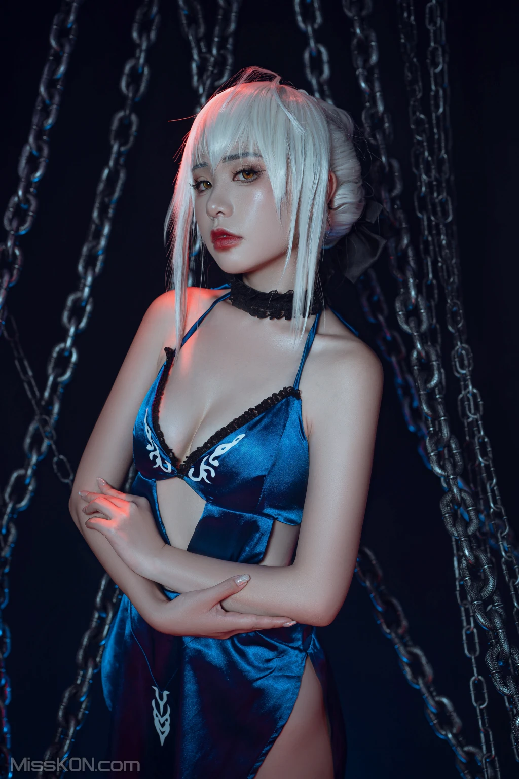 Coser@爆机少女喵小吉 (Nekokoyoshi)_ Fate Stay Night 黑呆