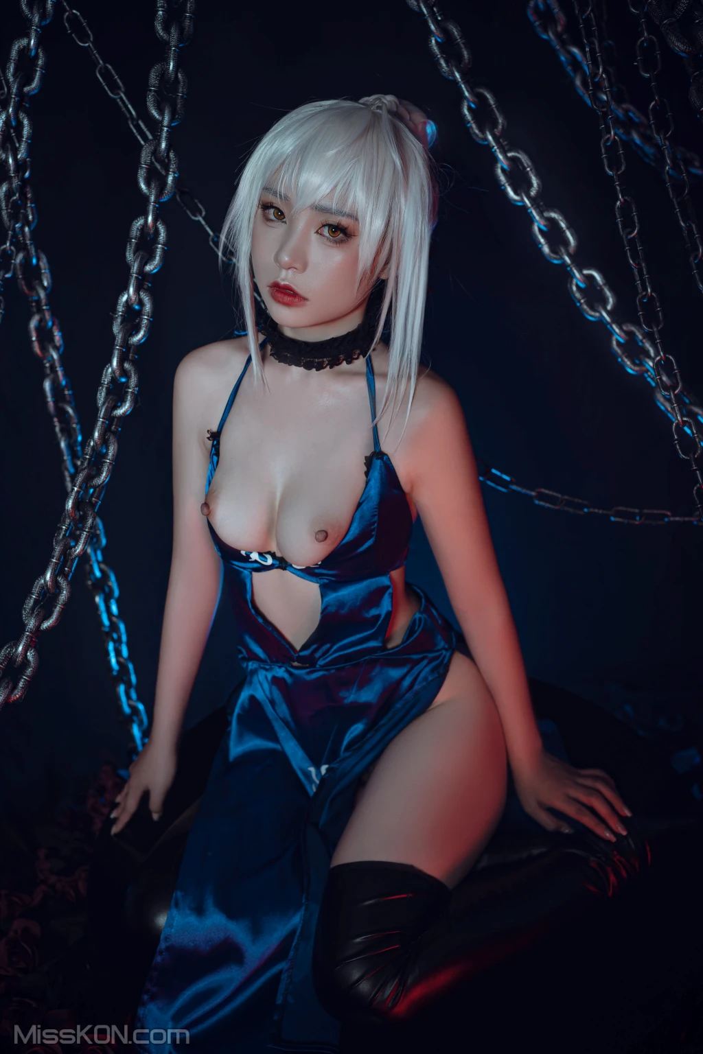 Coser@爆机少女喵小吉 (Nekokoyoshi)_ Fate Stay Night 黑呆