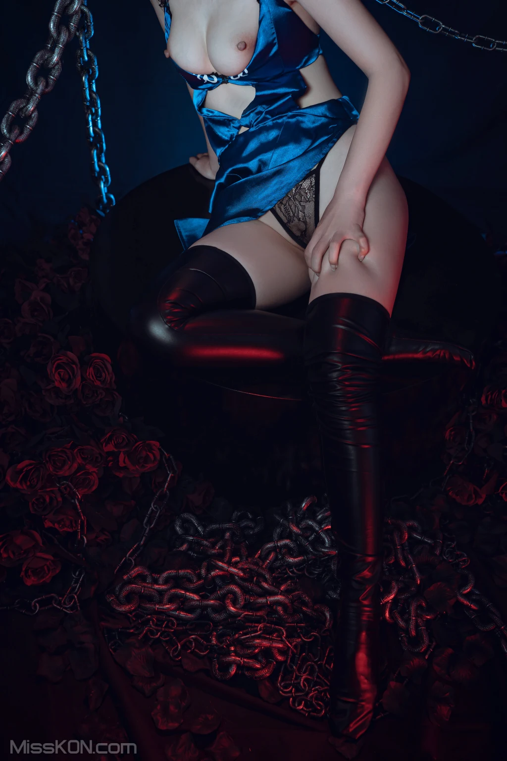 Coser@爆机少女喵小吉 (Nekokoyoshi)_ Fate Stay Night 黑呆