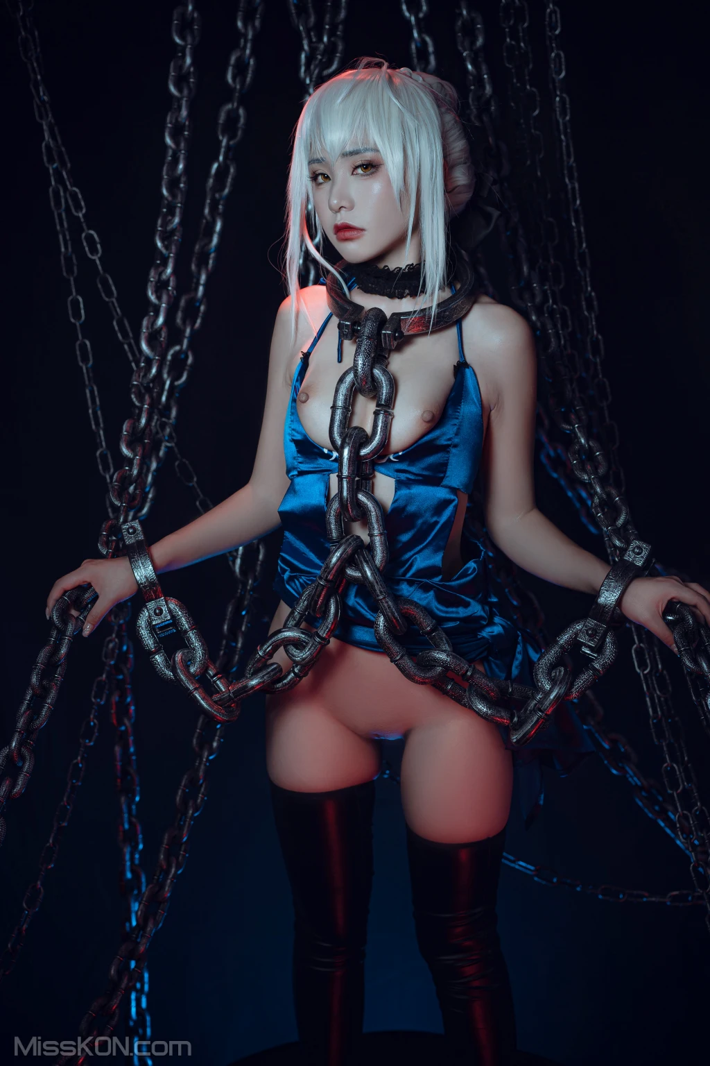 Coser@爆机少女喵小吉 (Nekokoyoshi)_ Fate Stay Night 黑呆