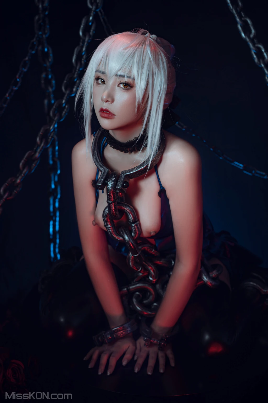 Coser@爆机少女喵小吉 (Nekokoyoshi)_ Fate Stay Night 黑呆