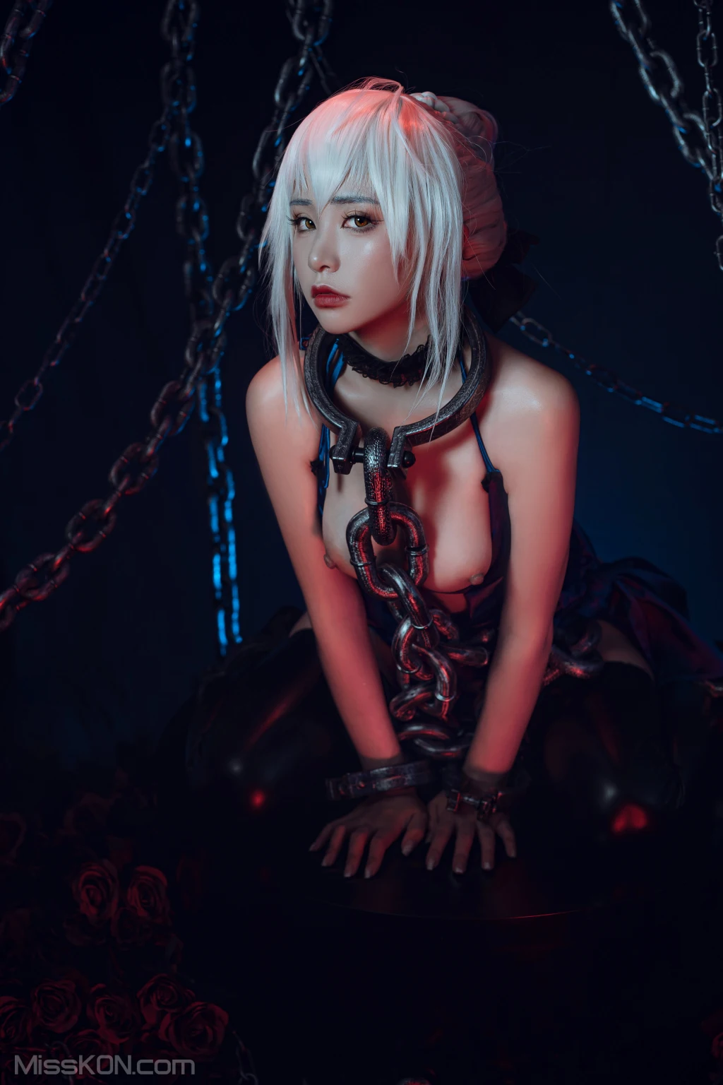 Coser@爆机少女喵小吉 (Nekokoyoshi)_ Fate Stay Night 黑呆