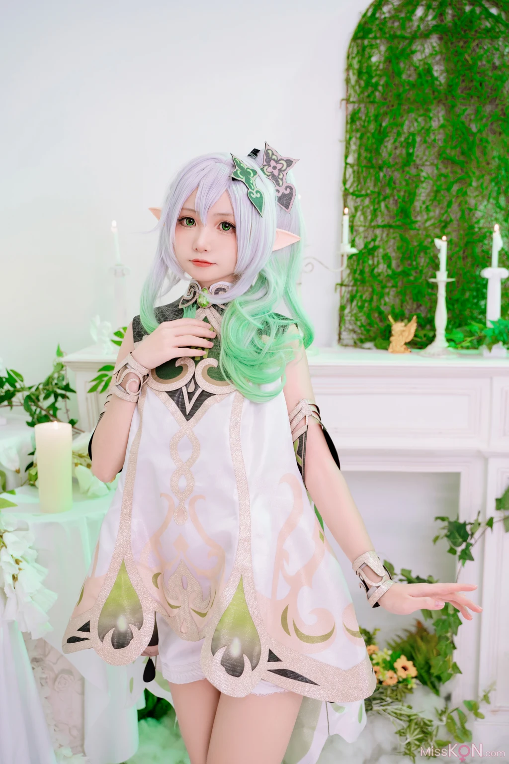 Coser@爆机少女喵小吉 (Nekokoyoshi)_ Genshin Impact Nahida