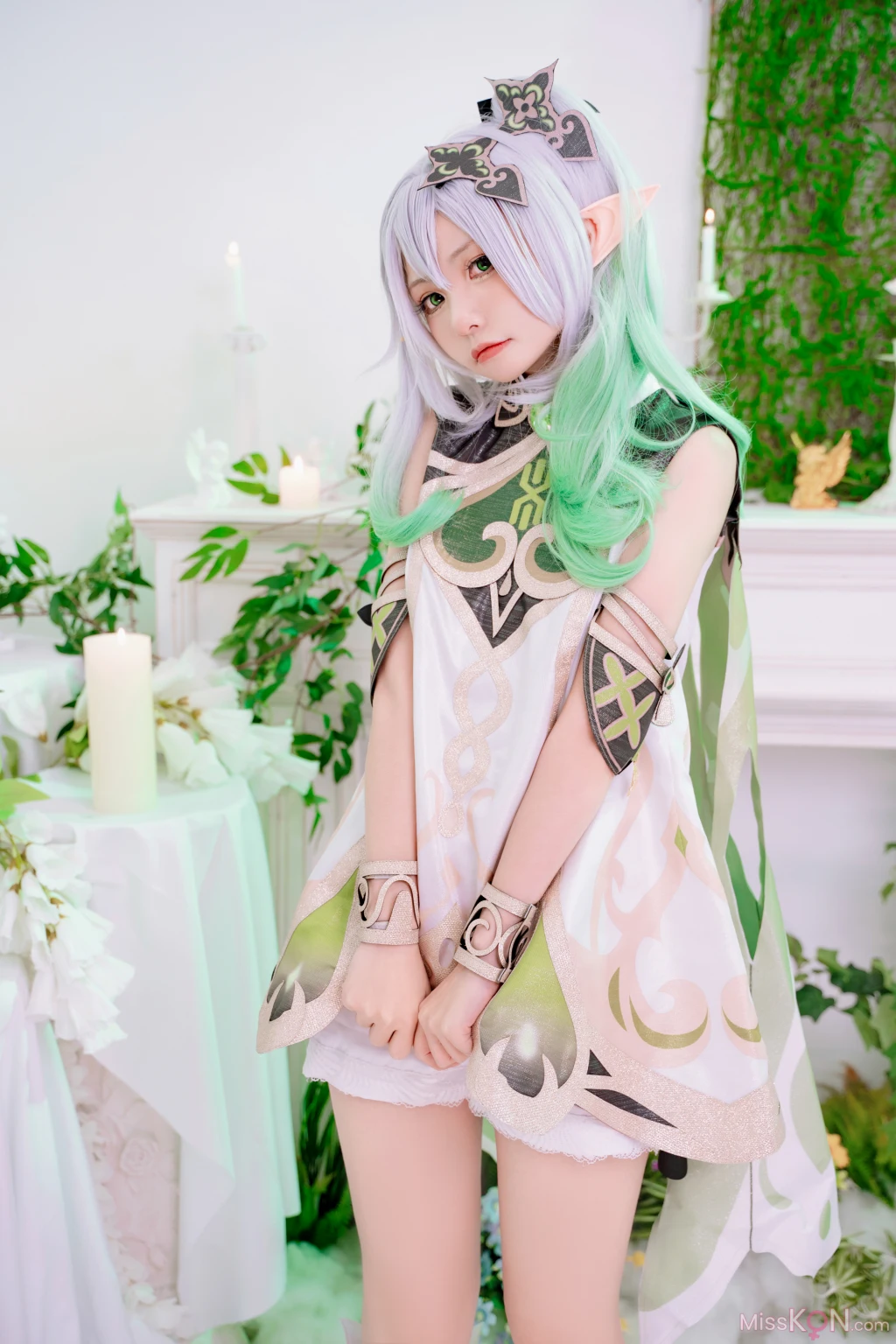 Coser@爆机少女喵小吉 (Nekokoyoshi)_ Genshin Impact Nahida