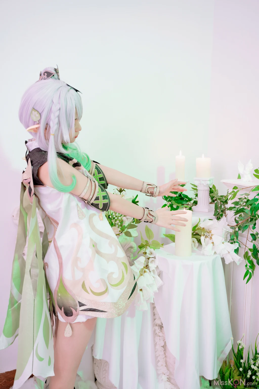 Coser@爆机少女喵小吉 (Nekokoyoshi)_ Genshin Impact Nahida