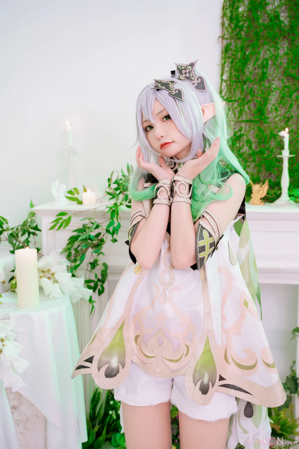 Coser@爆机少女喵小吉 (Nekokoyoshi)_ Genshin Impact Nahida